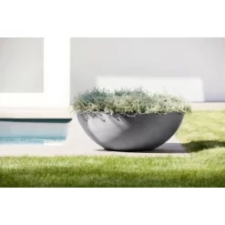 Ecopots Pflanztopf Vienna Grau 70 Cm X 25,5 Cm -Schwingen Sie Ihre Topfpflanzen. 9 11012100 Vienna70Grey 90