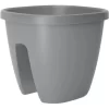 Emsa Poétic Geländertopf City Ø 30 Cm Staubgrau
