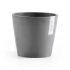Ecopots Pflanztopf Amsterdam Grau 20 Cm X 17,5 Cm