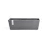 Ecopots Pflanztopf Bruges Grau 45 Cm X 17 Cm