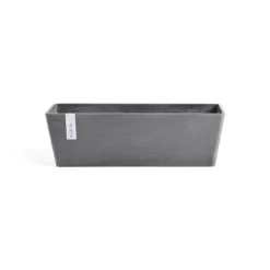 Ecopots Pflanztopf Bruges Grau 45 Cm X 17 Cm